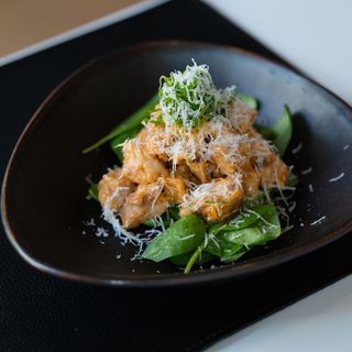 Tori karaage/rock shrimp tempura