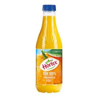 Sok pomarańczowy Hortex. 1л