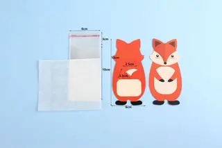 Saco presente com Raposa