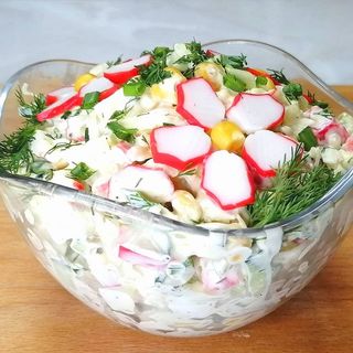 Салат Трушний краб стандарт (270г)