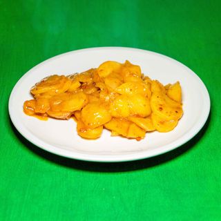 Patate in salse satè