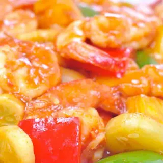 Gamberi agrodolce