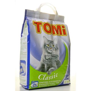 TOMI Classic, grudvajući mineralni posip za mačke, bez mirisa, 5L (KOD ZOTM43023)