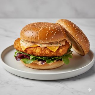 Hamburguesa De Pollo