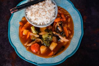 Vegan sweet and sour