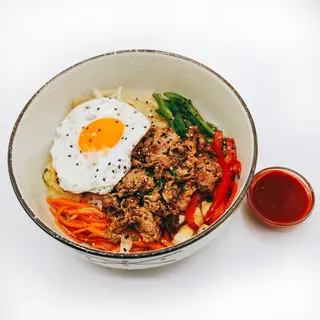 Bibimbap c/ Bulgogui de cerdo
