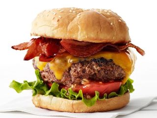 Cheese Burger with bacon