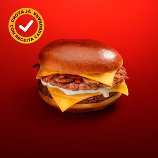 Carbonara Smash Burger