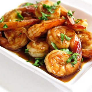 61 Gamberoni in salsa piccante