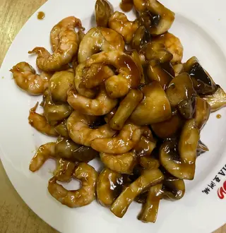 123. Gambas Con Champiñón