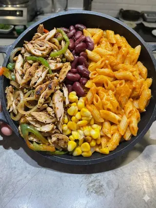Fajitas & Pasta Chawarma poulet