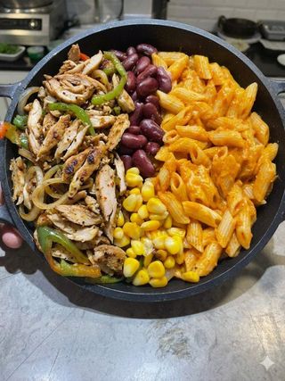Fajitas & Pasta Chawarma poulet