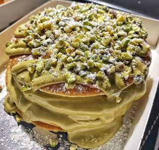 Pancakes Pistacchio