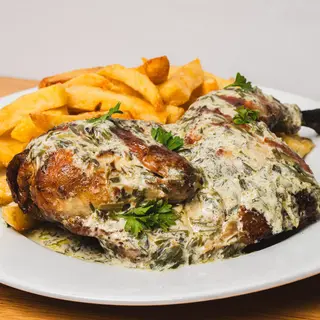 Demi poulet rôti 