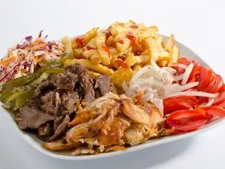 Plato de kebab