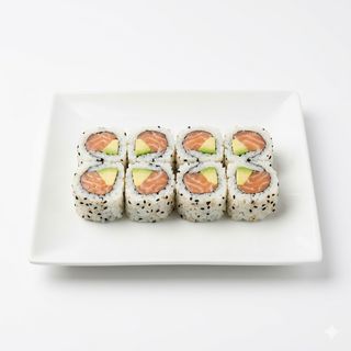 Uramaki Salmón Avocado (8 Uds.)