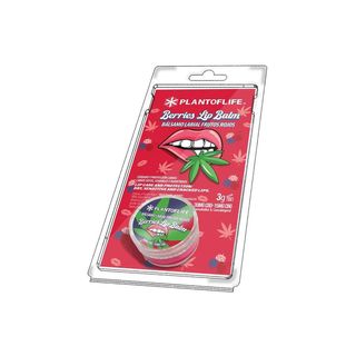 Balsam de Buze cu CBD si aroma de Fructe de Padure, 1% CBD, 0,5% CBG, Plant Of Life