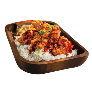 Arroz + Pollo Frito Sin Hueso En Salsa
