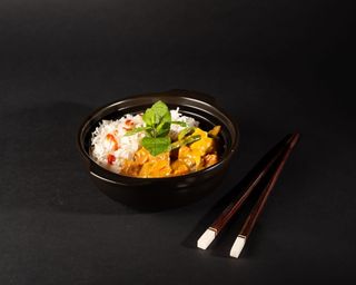 DAU PHU CARI - Tofu curry si cartof dulce