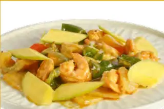 163. Gamberetti curry latte di cocco