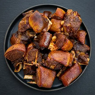 Pan Fried Goat
