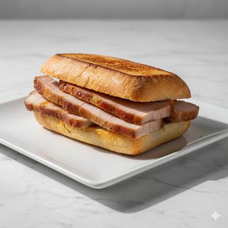 Montadito de cinta de lomo