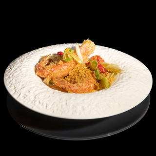 Gamberoni aglio e pangrattato