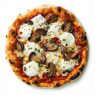 Pizza bianca autunno