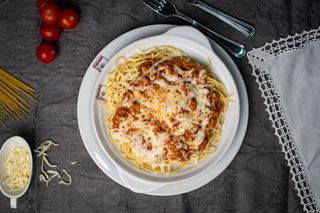 Massa Bolonhesa Gratinada 