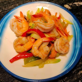 149. Gambas Con Verdura