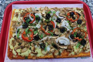 Pizza Poulet Champignon