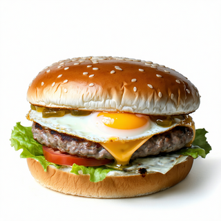 Egg Cheese Burger