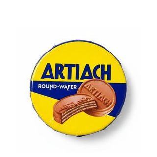 Bolachas Artiach Round Wafer Chocolate e Avelã 28 gr
