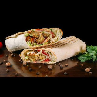 Sandwich Shawarma  carne  de ternera