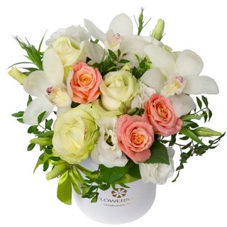 Квіти в коробці "Натхнення"