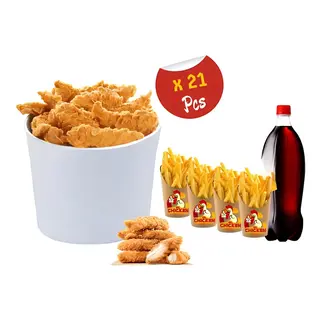 Mr. Tenders Family 21 Pcs