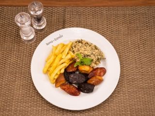 Misto de Enchidos Assados no Forno