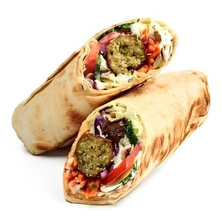 Piadina falafel