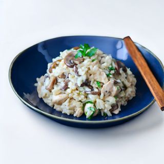 Risotto Poulet-Champignons