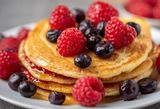 Pancakes Aux Fruits Frais