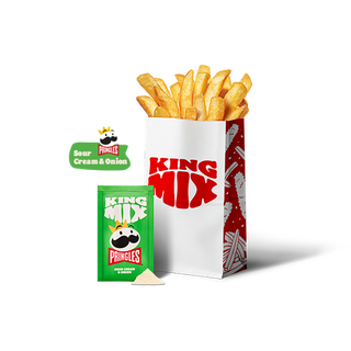 Batatas Fritas Clássicas King Mix Pringles