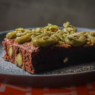 BROWNIE PISTACHO