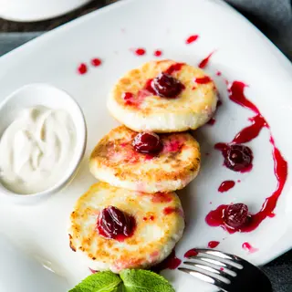 Сырники с джемом