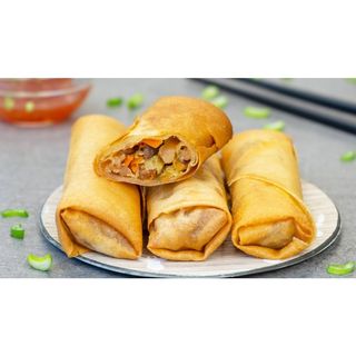 Beef spring rolls