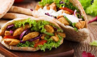 Kebab Normal Con Pollo