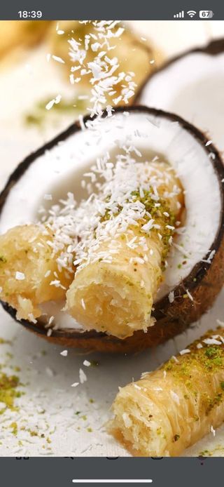 Пахлава кокос