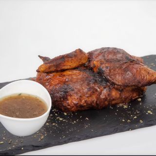 1/2 pollo asado