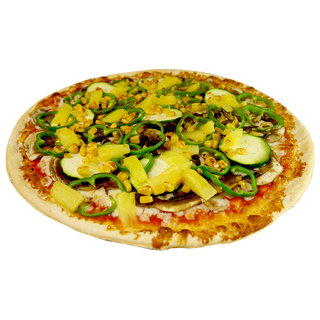 Pizza Cuadrada Vegetal (40X40 Cm.) 