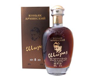 Կոնյակ Շիրազ 8* 0,05լ, , հատ