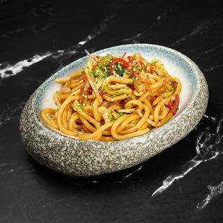 Korejska Bulgogi udon piletina